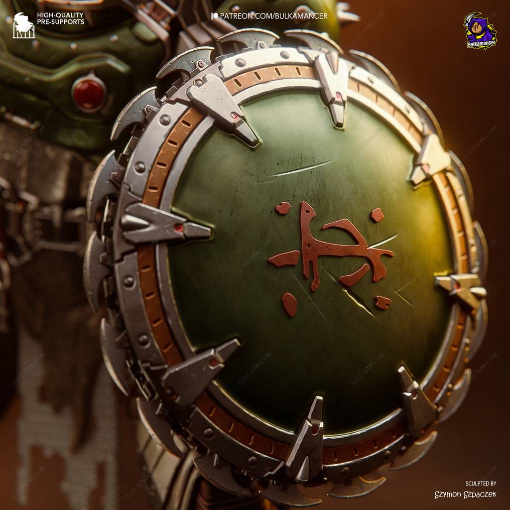 P站图纸印象馆 Bulkamancer 毁灭战士 恶魔屠戮者 Bulkamancer 毁灭战士 恶魔屠戮者