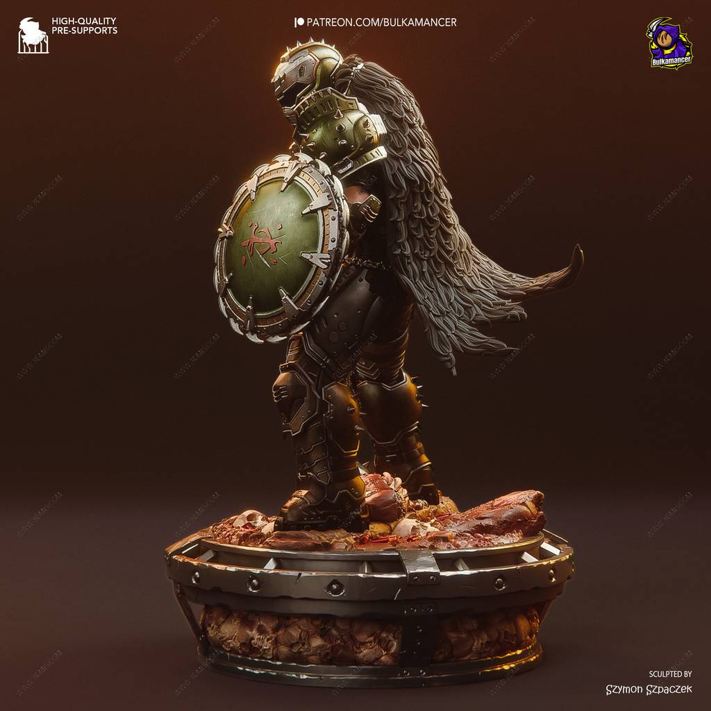 P站图纸印象馆 Bulkamancer 毁灭战士 恶魔屠戮者 Bulkamancer 毁灭战士 恶魔屠戮者