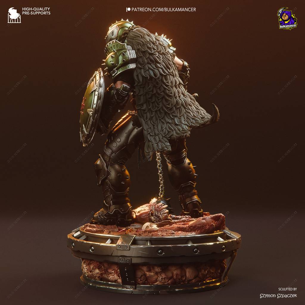 P站图纸印象馆 Bulkamancer 毁灭战士 恶魔屠戮者 Bulkamancer 毁灭战士 恶魔屠戮者