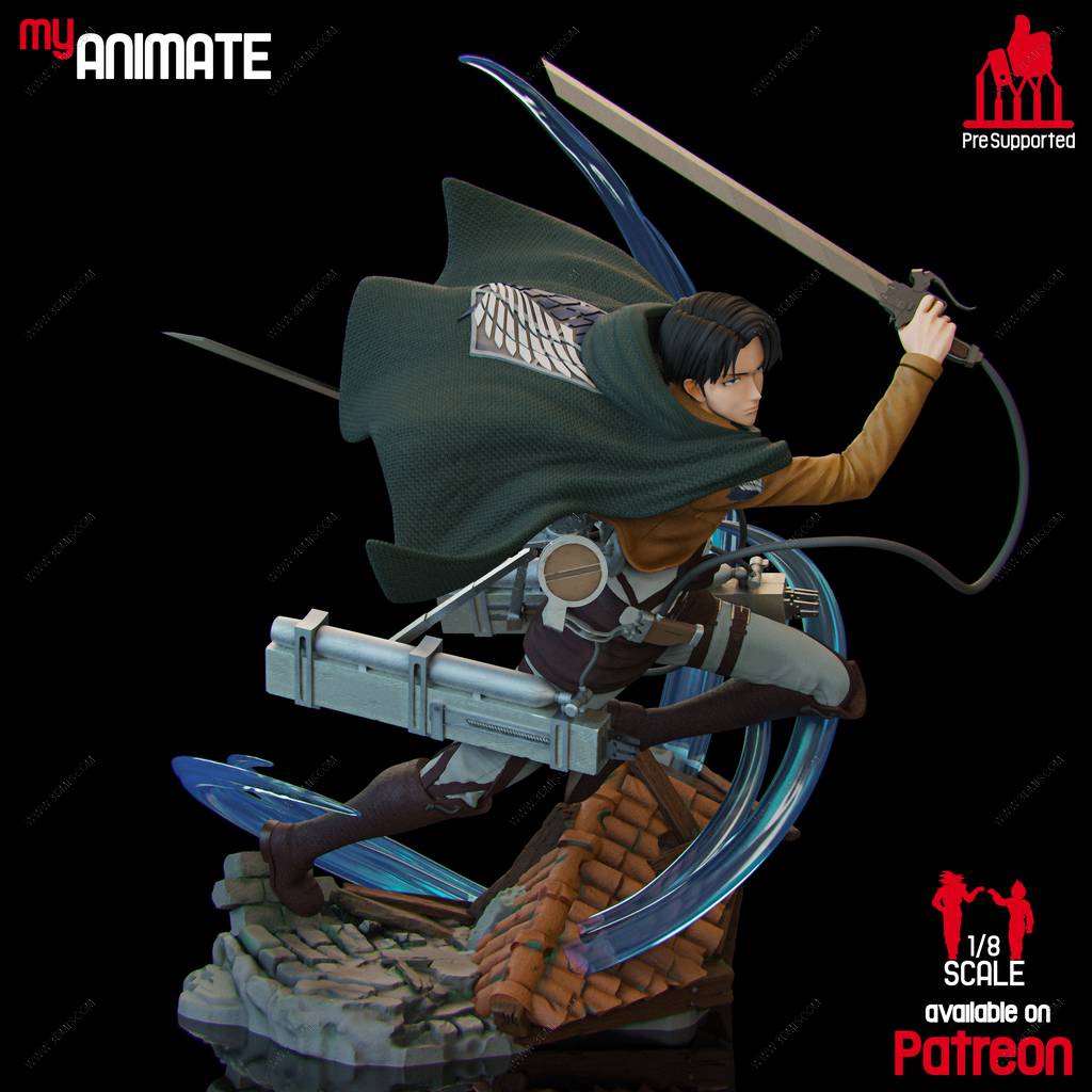 P站图纸印象馆 MyAnimate 进击的巨人 利威尔·阿克曼 MyAnimate 进击的巨人 利威尔·阿克曼