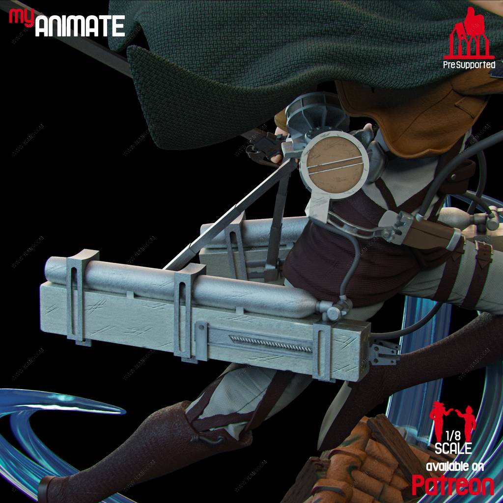 P站图纸印象馆 MyAnimate 进击的巨人 利威尔·阿克曼 MyAnimate 进击的巨人 利威尔·阿克曼