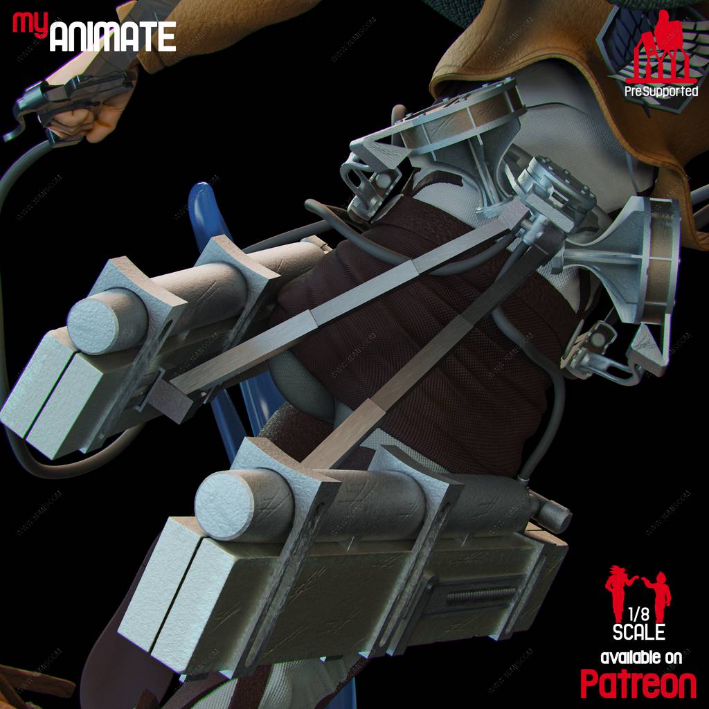 P站图纸印象馆 MyAnimate 进击的巨人 利威尔·阿克曼 MyAnimate 进击的巨人 利威尔·阿克曼