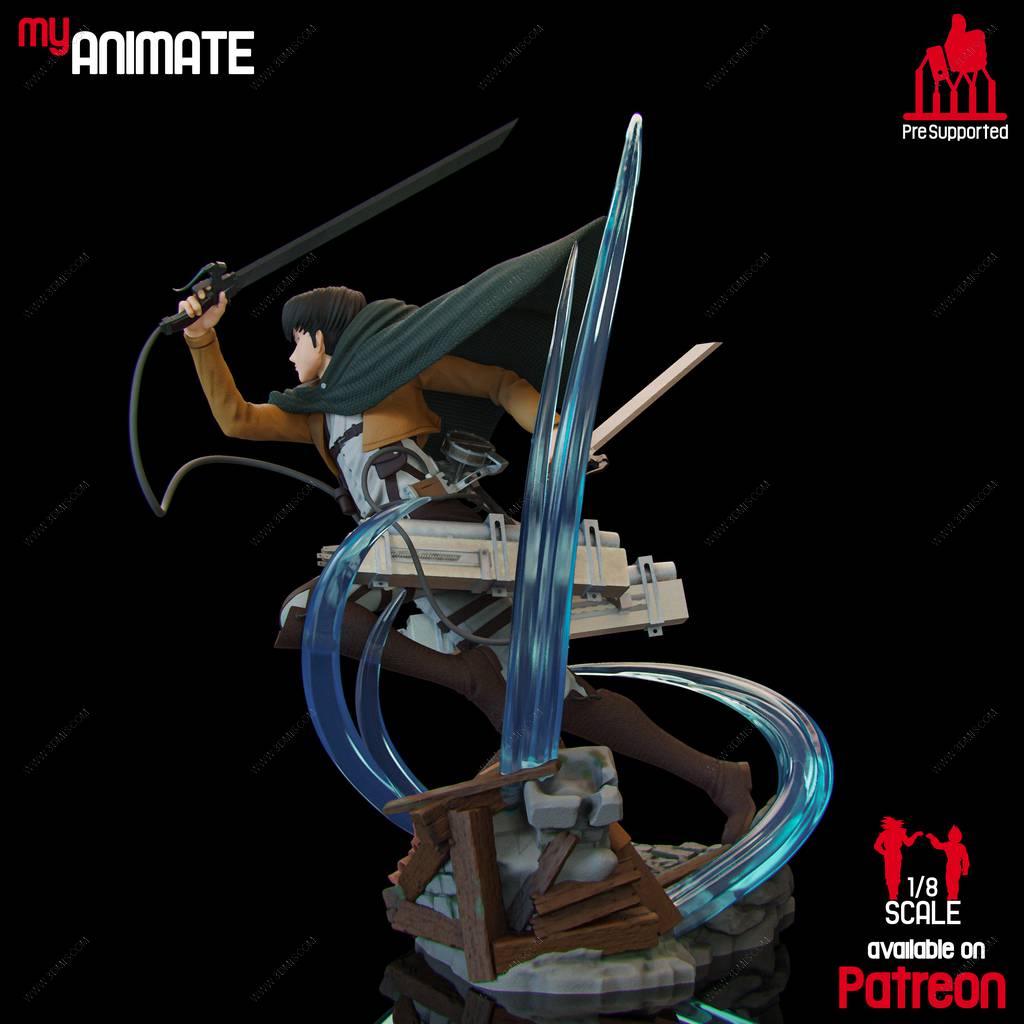 P站图纸印象馆 MyAnimate 进击的巨人 利威尔·阿克曼 MyAnimate 进击的巨人 利威尔·阿克曼