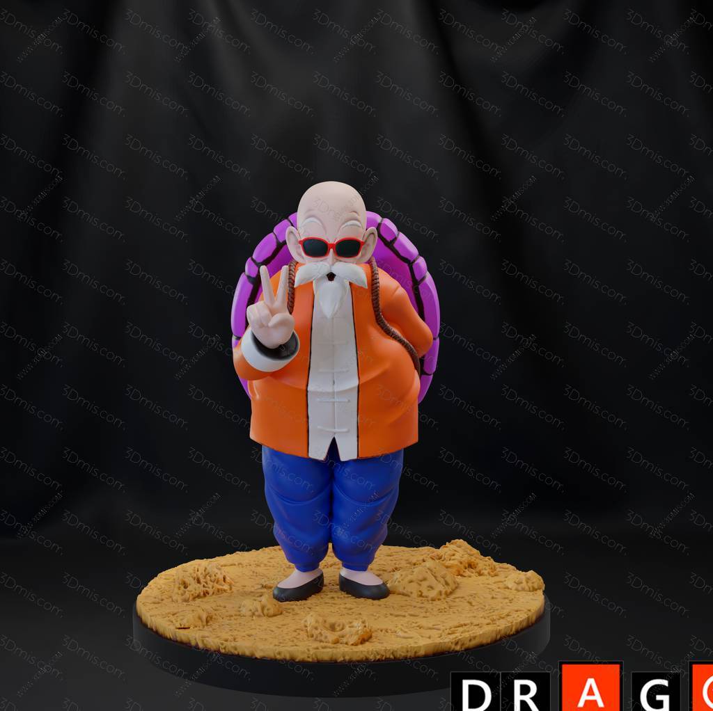 P站图纸印象馆 Dragoon 龙珠 龟仙人 Dragoon 龙珠 龟仙人