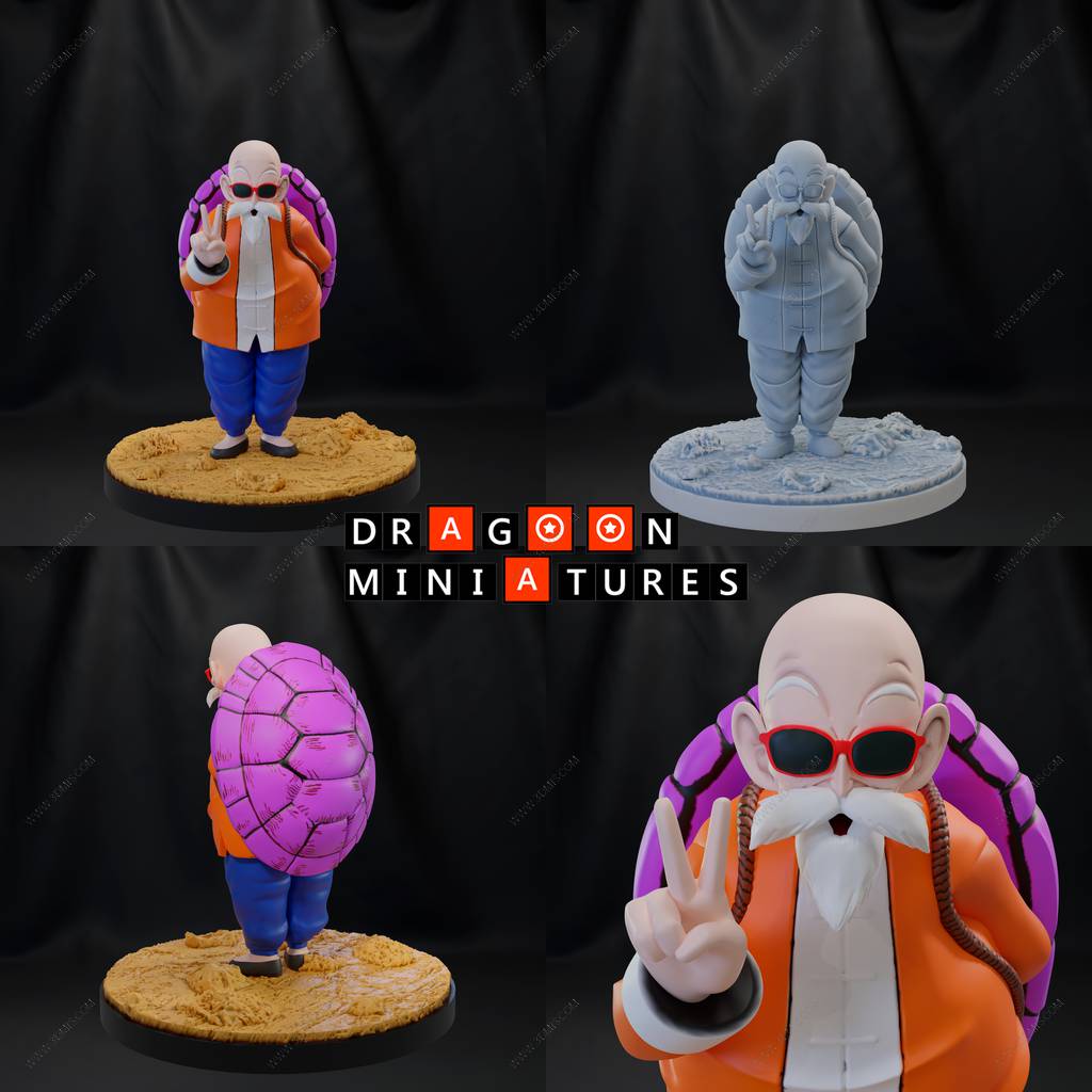 P站图纸印象馆 Dragoon 龙珠 龟仙人 Dragoon 龙珠 龟仙人