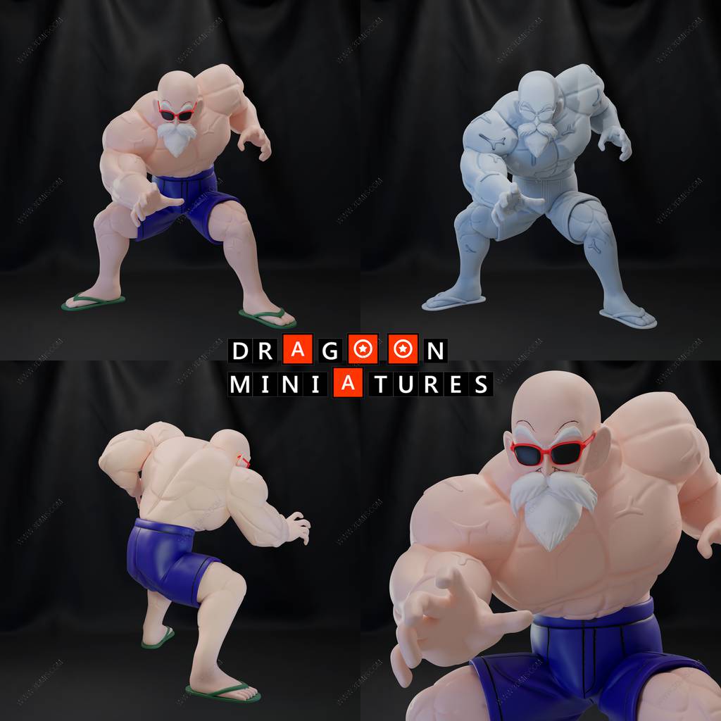 P站图纸印象馆 Dragoon 龙珠 龟仙人 Dragoon 龙珠 龟仙人