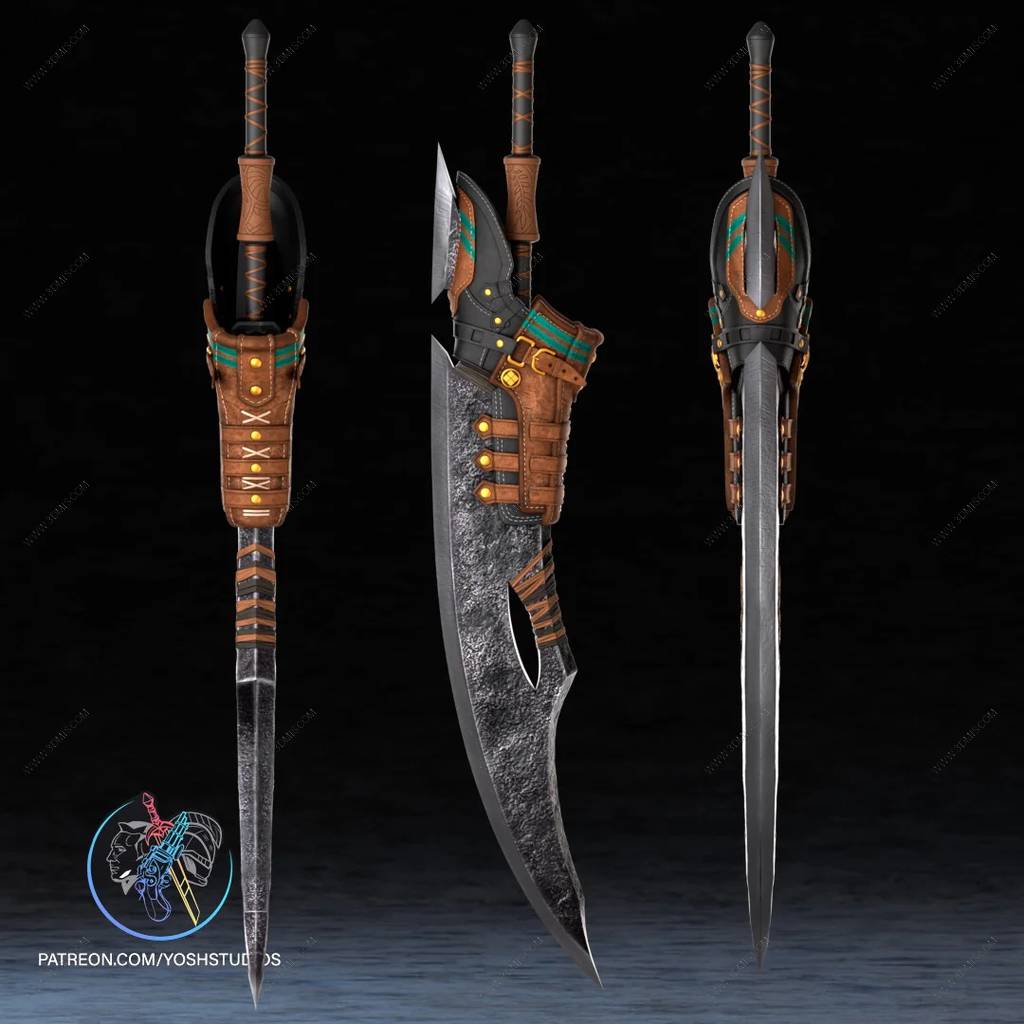 P站图纸印象馆 Yosh 怪物猎人 大剑 Yosh 怪物猎人 大剑