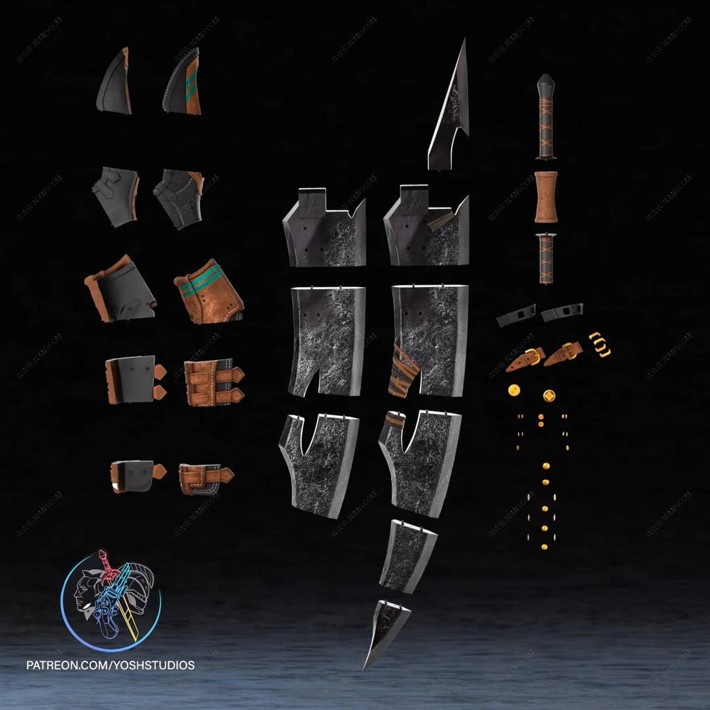 P站图纸印象馆 Yosh 怪物猎人 大剑 Yosh 怪物猎人 大剑