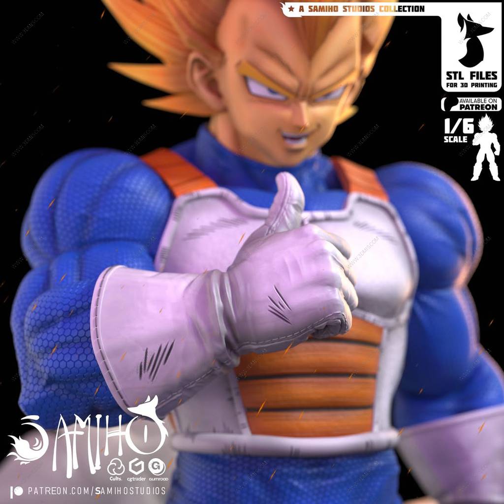 P站图纸印象馆 Samiho 龙珠 贝吉塔 Samiho 龙珠 贝吉塔