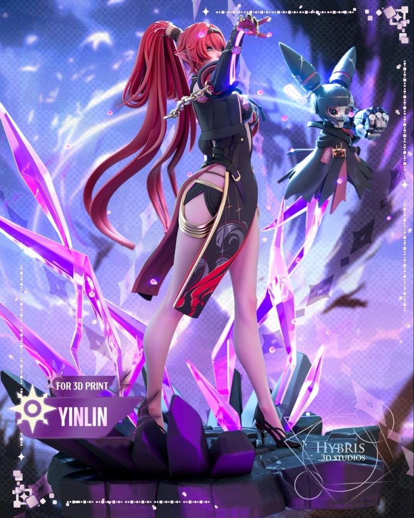 P站图纸印象馆 Hybris 鸣潮 吟霖 Hybris 鸣潮 吟霖