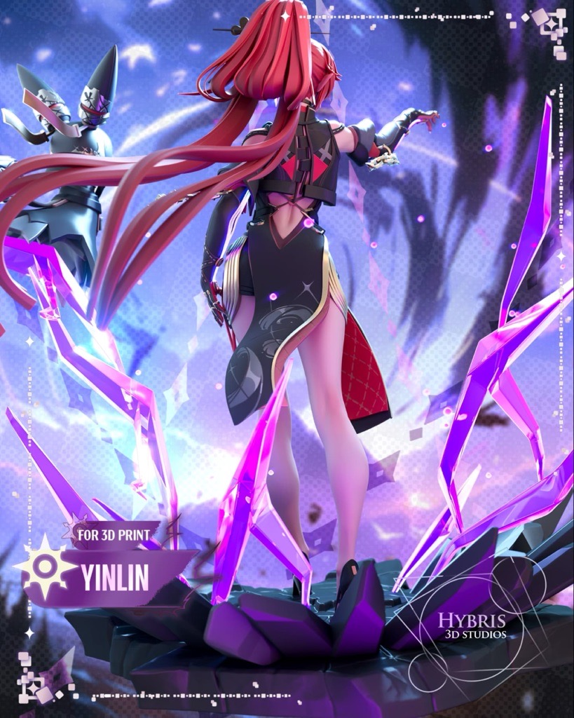 P站图纸印象馆 Hybris 鸣潮 吟霖 Hybris 鸣潮 吟霖