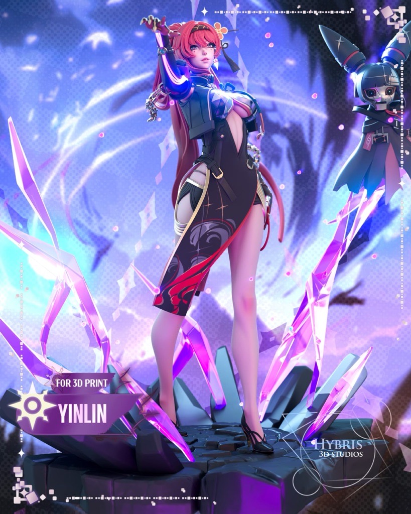 P站图纸印象馆 Hybris 鸣潮 吟霖 Hybris 鸣潮 吟霖