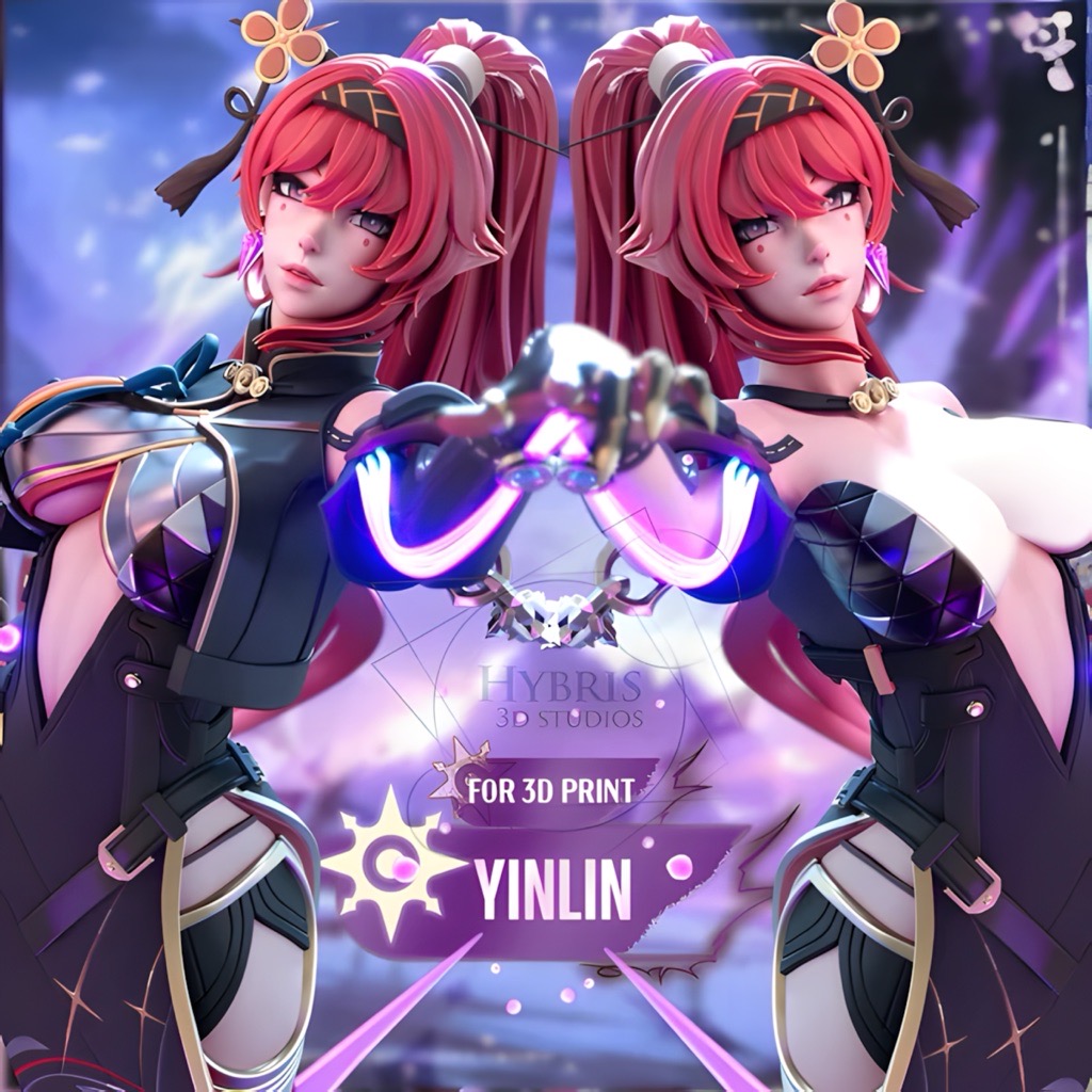 P站图纸印象馆 Hybris 鸣潮 吟霖 Hybris 鸣潮 吟霖