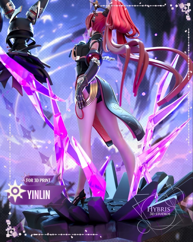 P站图纸印象馆 Hybris 鸣潮 吟霖 Hybris 鸣潮 吟霖