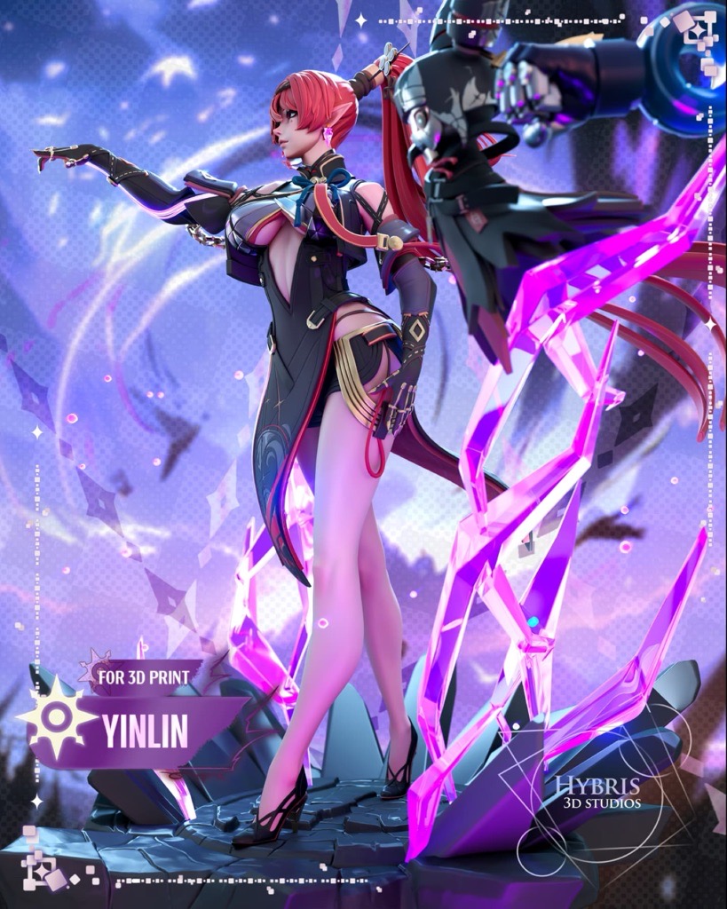 P站图纸印象馆 Hybris 鸣潮 吟霖 Hybris 鸣潮 吟霖