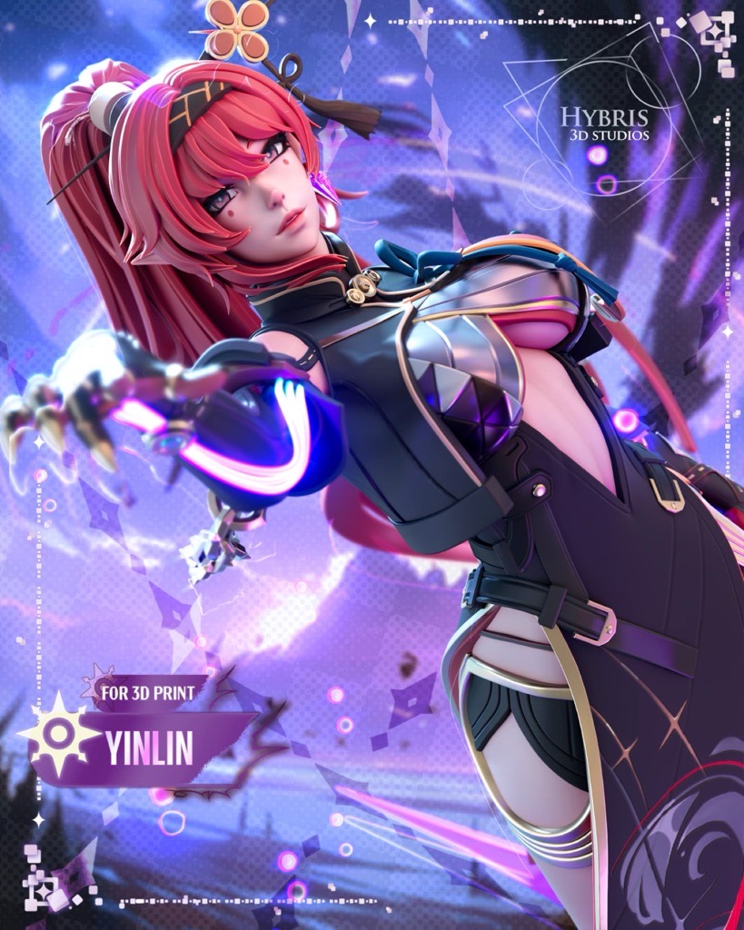 P站图纸印象馆 Hybris 鸣潮 吟霖 Hybris 鸣潮 吟霖