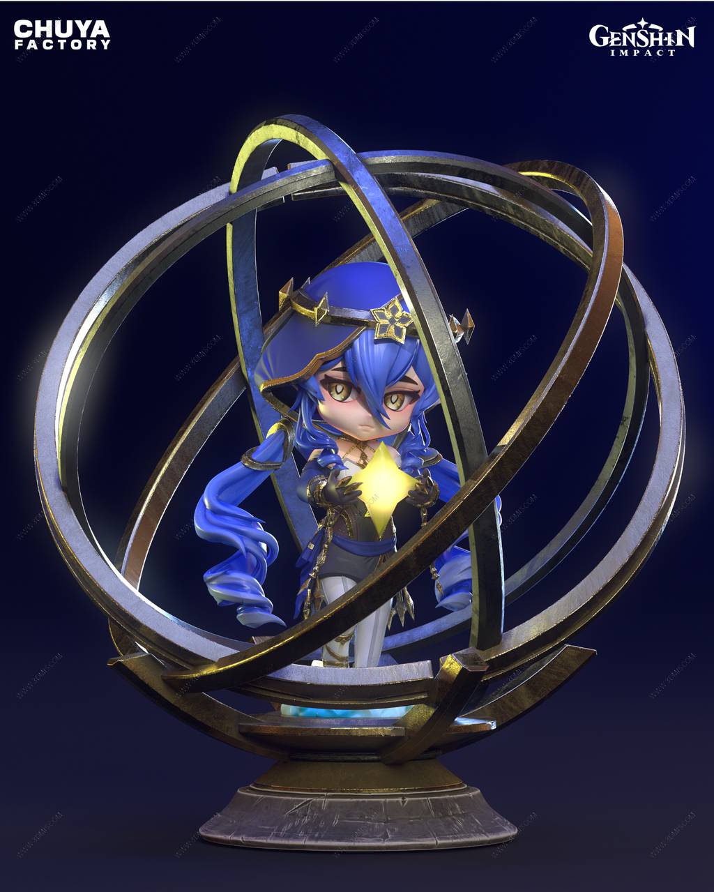 P站图纸印象馆 Chuya Factory 原神 莱依拉 Chuya Factory 原神 莱依拉