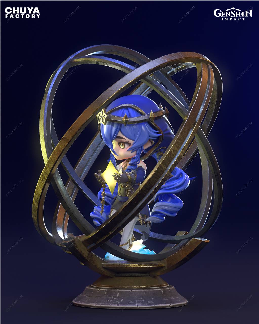 P站图纸印象馆 Chuya Factory 原神 莱依拉 Chuya Factory 原神 莱依拉