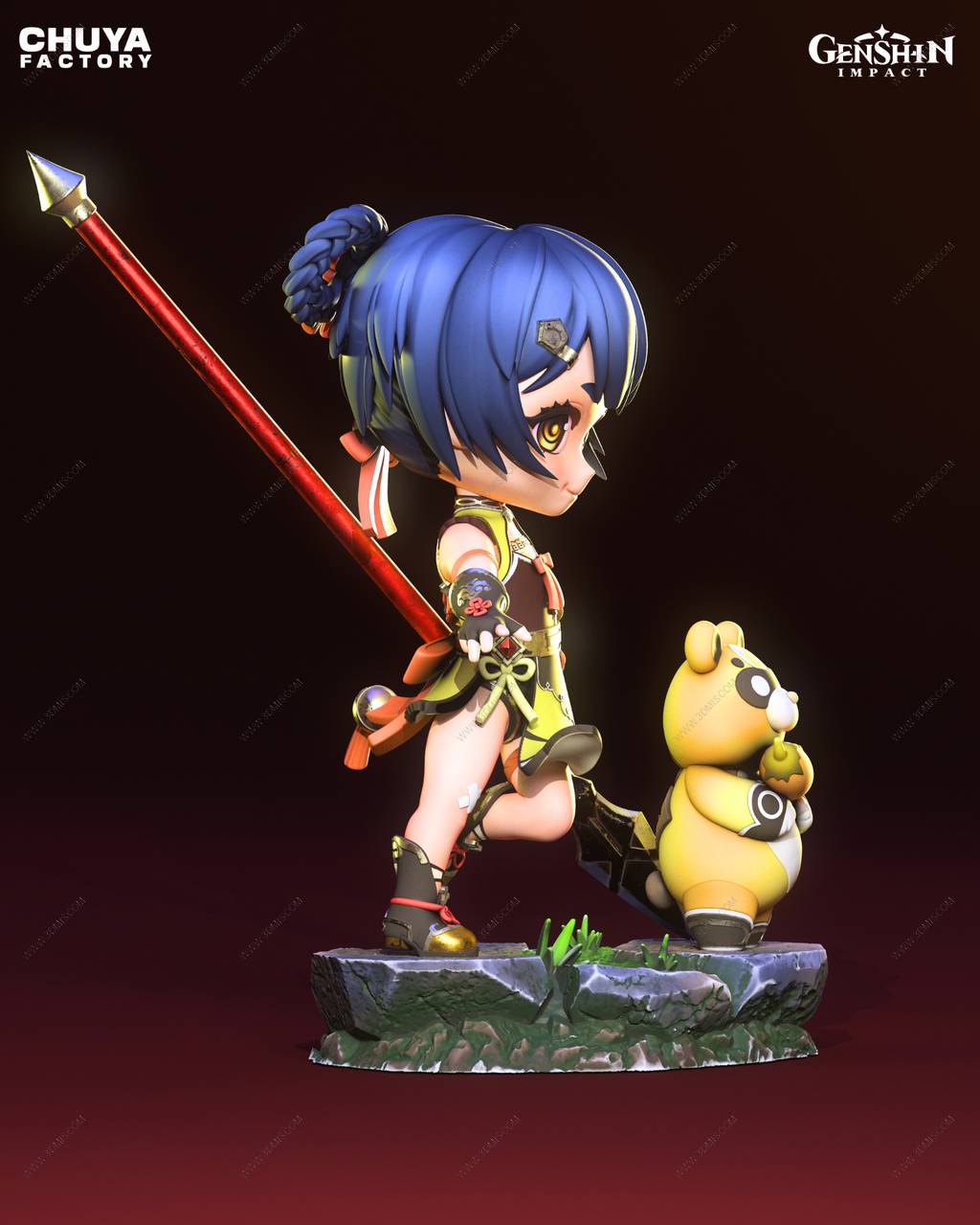 P站图纸印象馆 Chuya Factory 原神 香菱 Chuya Factory 原神 香菱