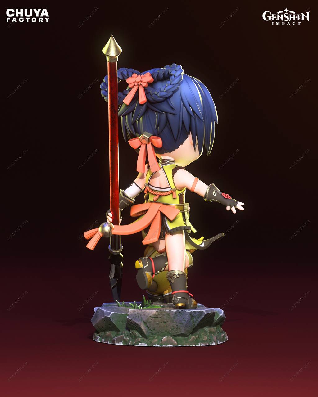 P站图纸印象馆 Chuya Factory 原神 香菱 Chuya Factory 原神 香菱