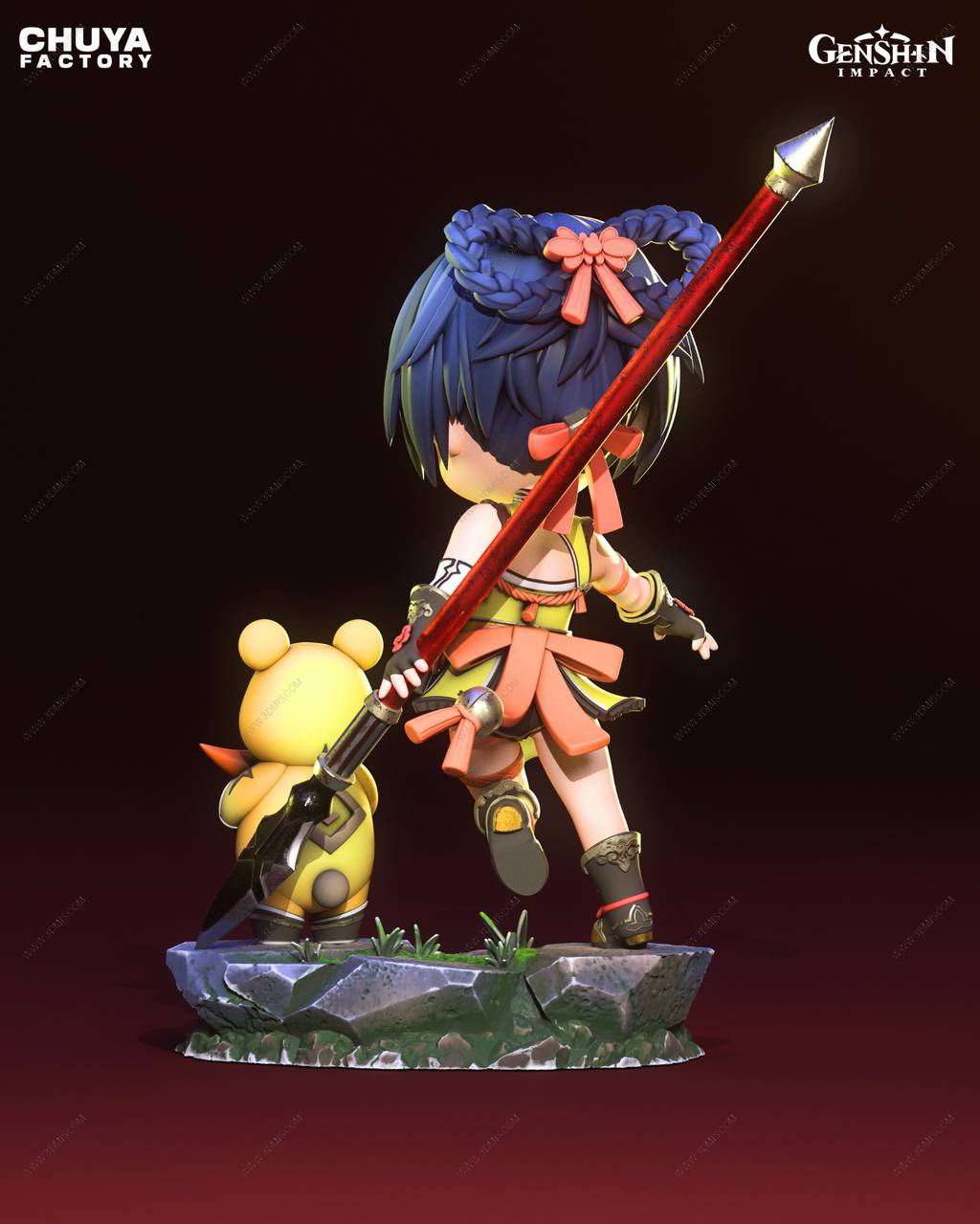 P站图纸印象馆 Chuya Factory 原神 香菱 Chuya Factory 原神 香菱