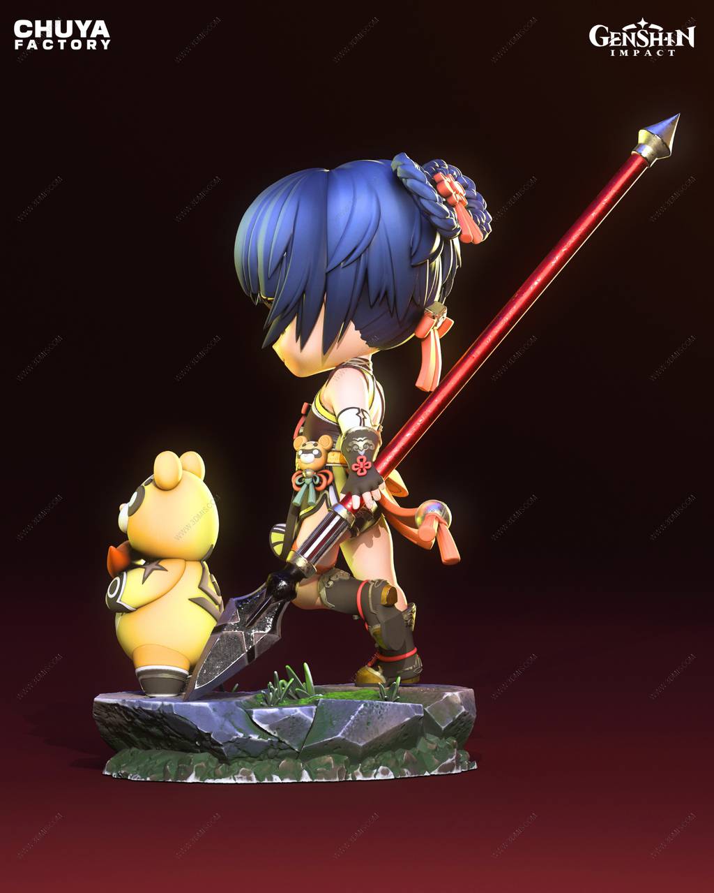 P站图纸印象馆 Chuya Factory 原神 香菱 Chuya Factory 原神 香菱