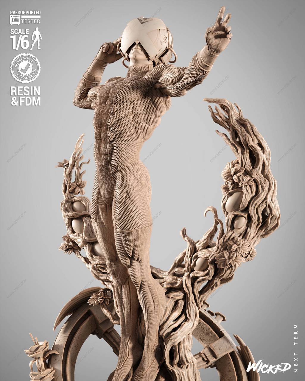 P站图纸印象馆 3DWicked 漫威 X教授 3DWicked 漫威 X教授