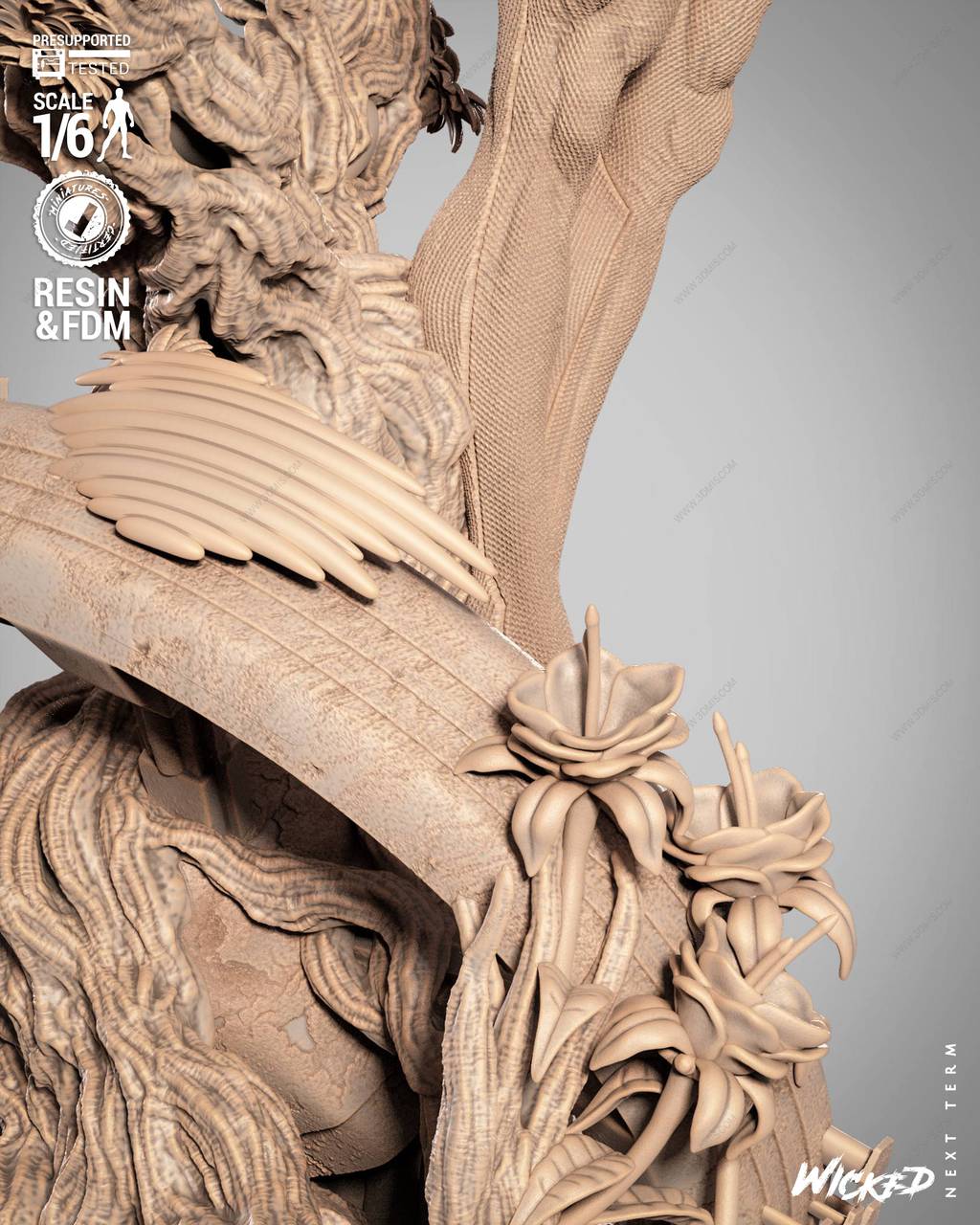 P站图纸印象馆 3DWicked 漫威 X教授 3DWicked 漫威 X教授