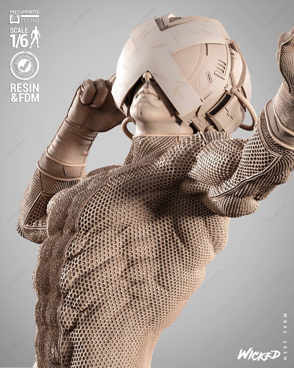 P站图纸印象馆 3DWicked 漫威 X教授 3DWicked 漫威 X教授