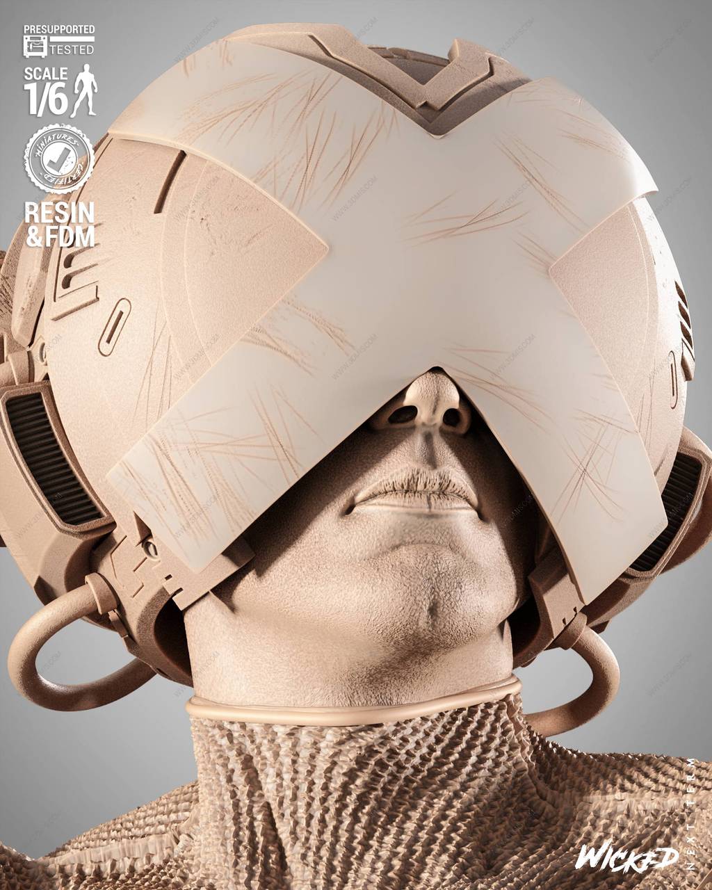 P站图纸印象馆 3DWicked 漫威 X教授 3DWicked 漫威 X教授