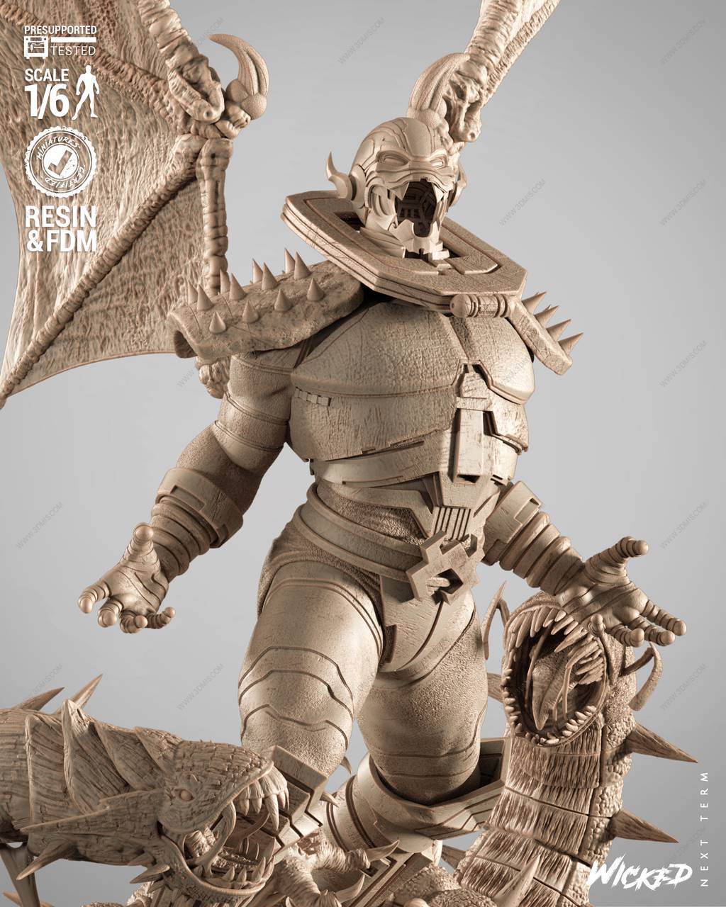 P站图纸印象馆 3DWicked 漫威 歼灭者 3DWicked 漫威 歼灭者