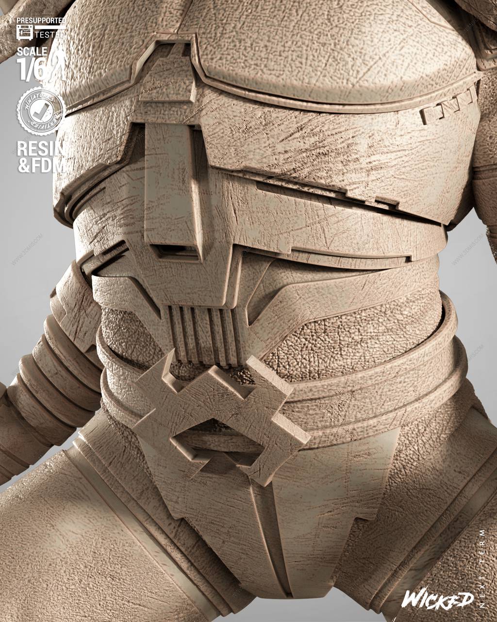 P站图纸印象馆 3DWicked 漫威 歼灭者 3DWicked 漫威 歼灭者