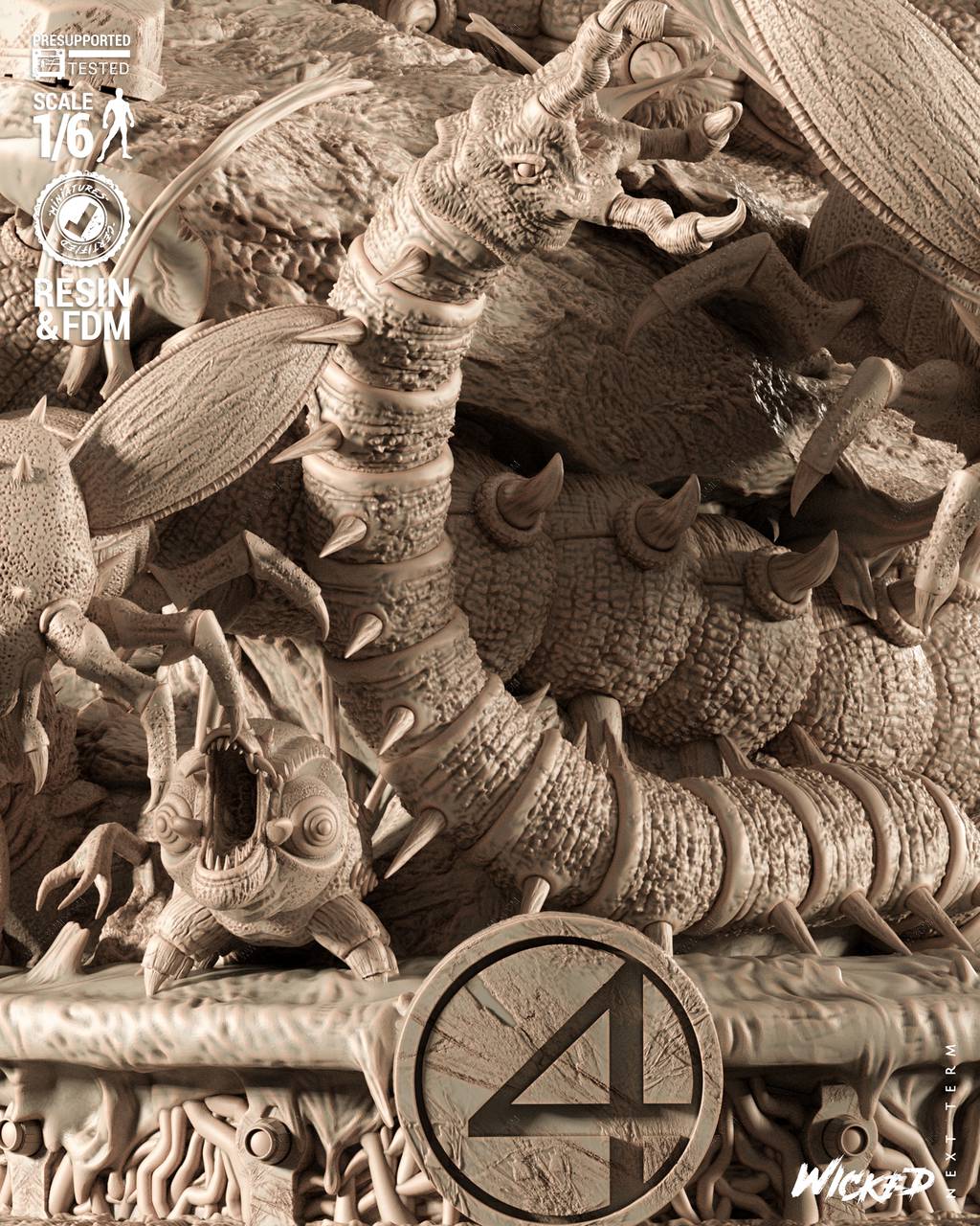 P站图纸印象馆 3DWicked 漫威 歼灭者 3DWicked 漫威 歼灭者