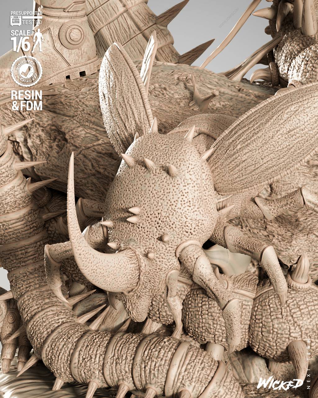 P站图纸印象馆 3DWicked 漫威 歼灭者 3DWicked 漫威 歼灭者