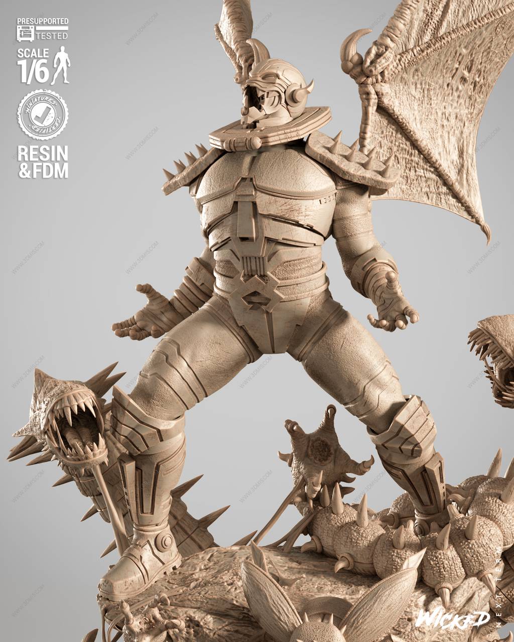 P站图纸印象馆 3DWicked 漫威 歼灭者 3DWicked 漫威 歼灭者