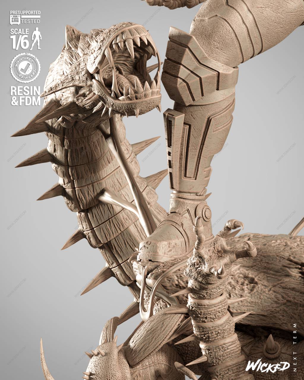 P站图纸印象馆 3DWicked 漫威 歼灭者 3DWicked 漫威 歼灭者