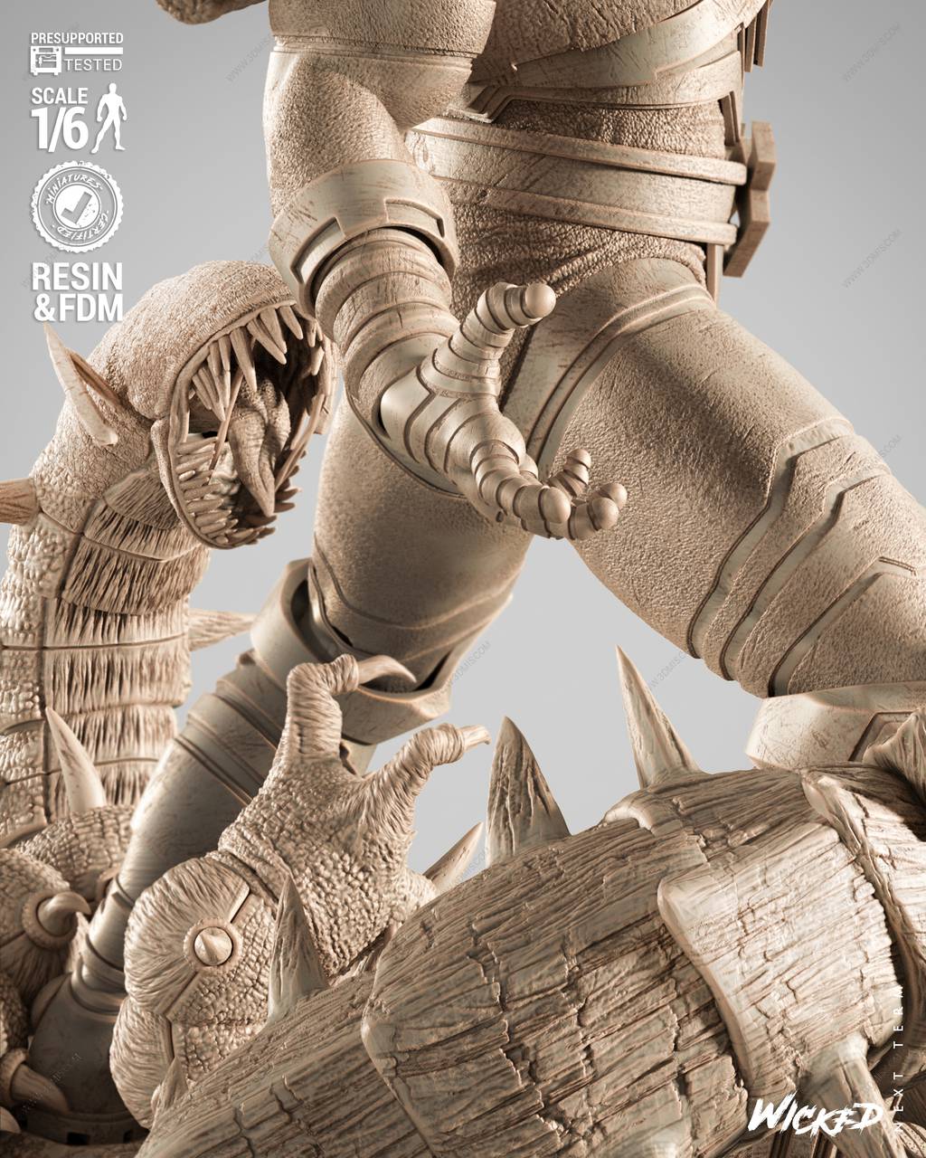 P站图纸印象馆 3DWicked 漫威 歼灭者 3DWicked 漫威 歼灭者