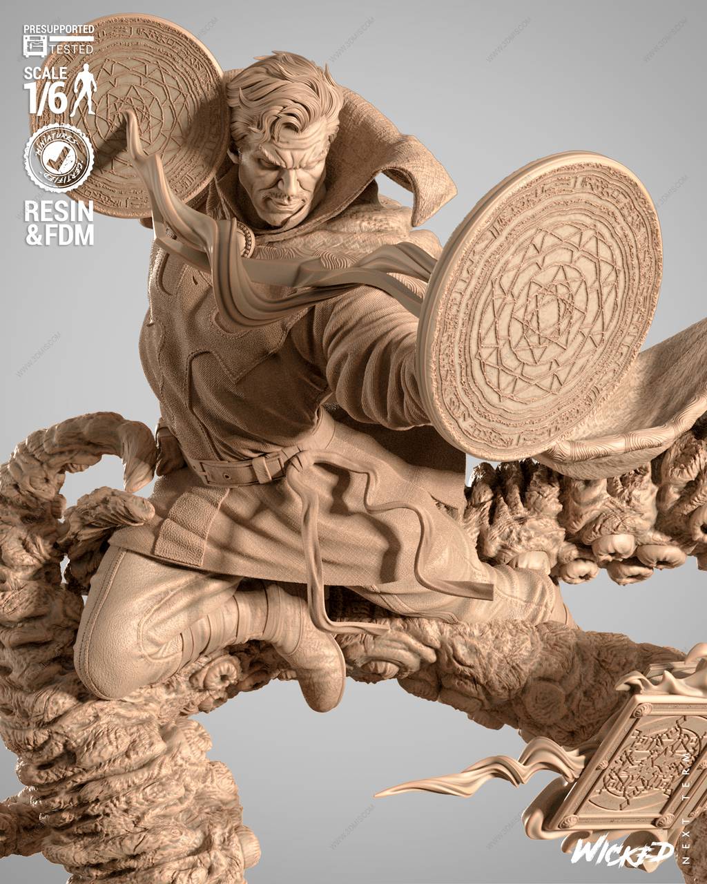 P站图纸印象馆 3DWicked 漫威 奇异博士 3DWicked 漫威 奇异博士