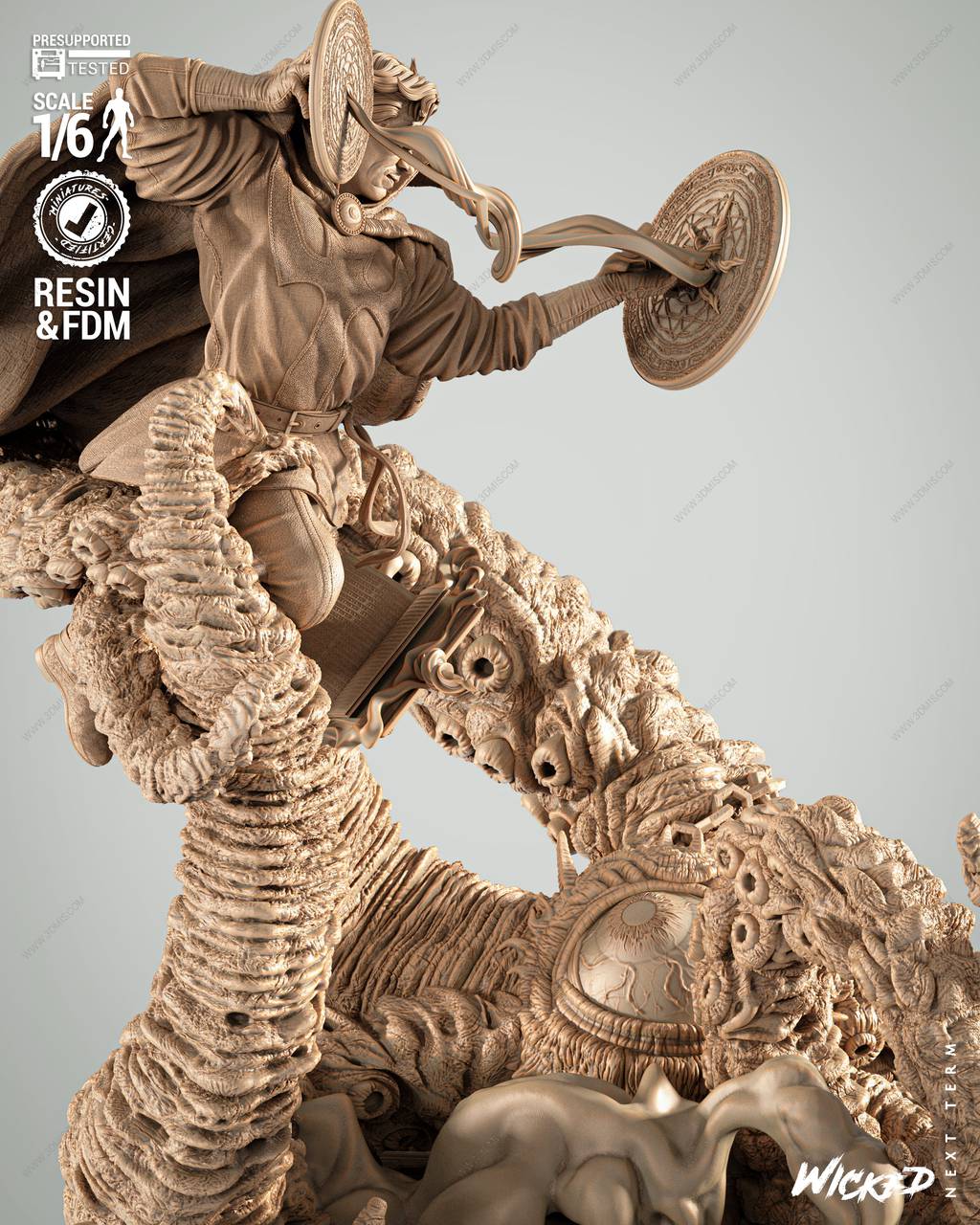 P站图纸印象馆 3DWicked 漫威 奇异博士 3DWicked 漫威 奇异博士