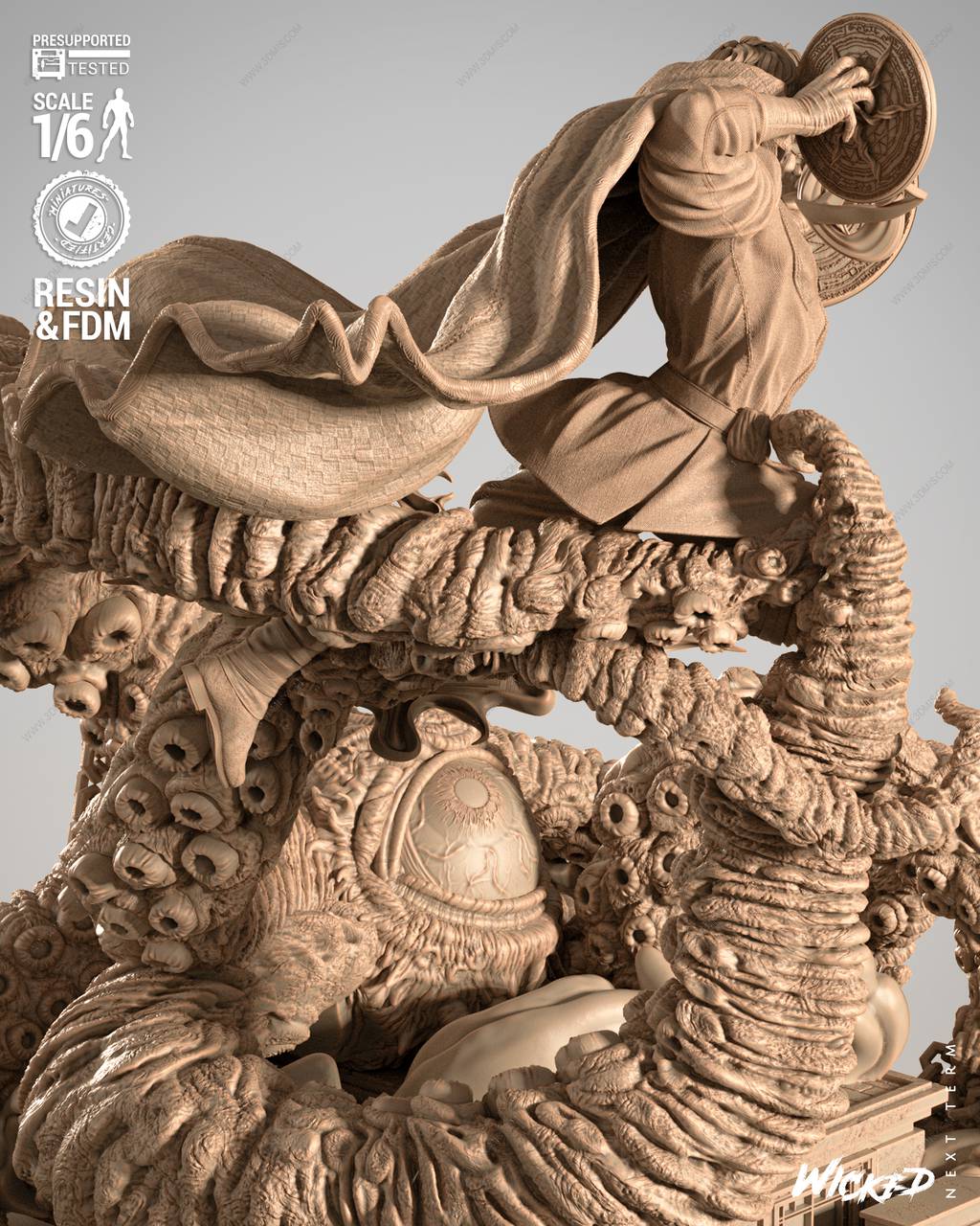 P站图纸印象馆 3DWicked 漫威 奇异博士 3DWicked 漫威 奇异博士