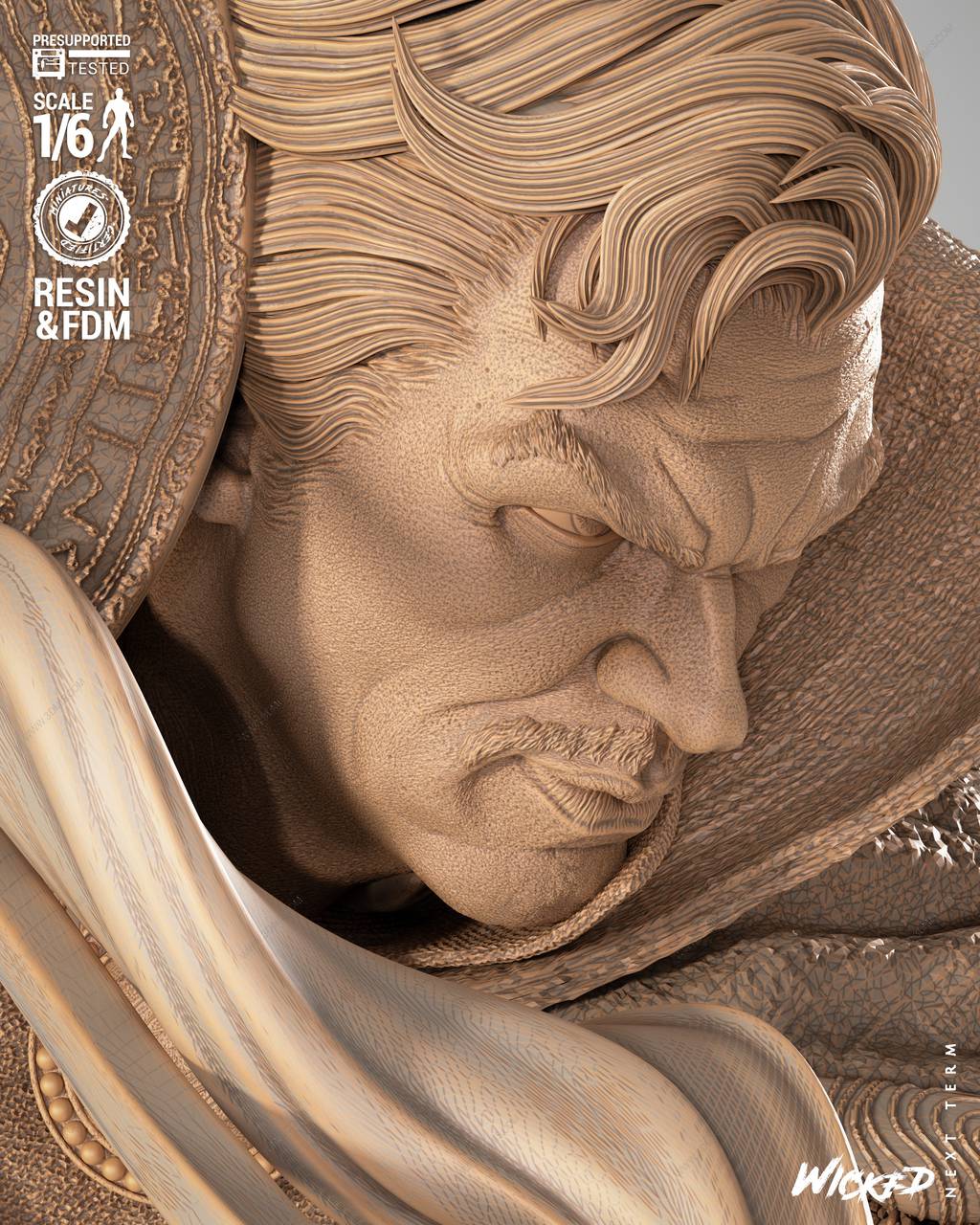 P站图纸印象馆 3DWicked 漫威 奇异博士 3DWicked 漫威 奇异博士