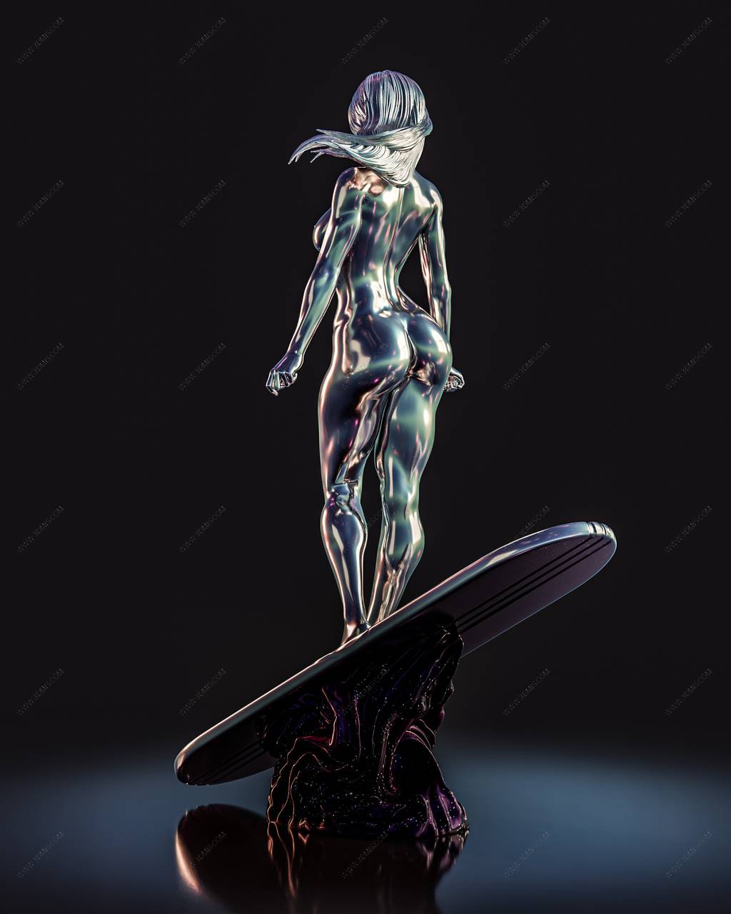 P站图纸印象馆 ABE3D 漫威 莎拉·巴尔 ABE3D 漫威 莎拉·巴尔