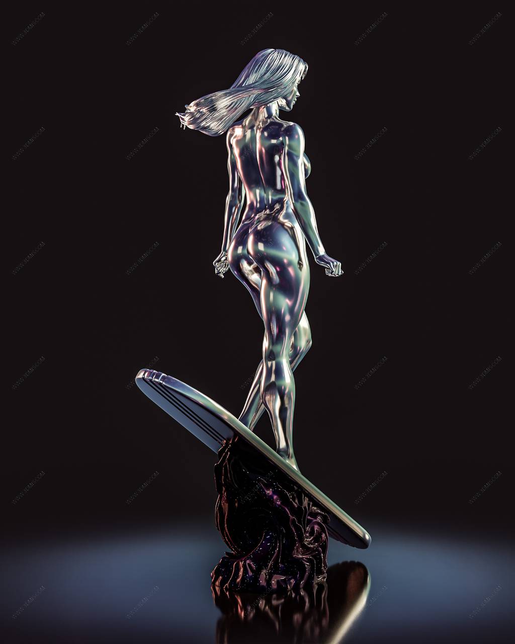 P站图纸印象馆 ABE3D 漫威 莎拉·巴尔 ABE3D 漫威 莎拉·巴尔