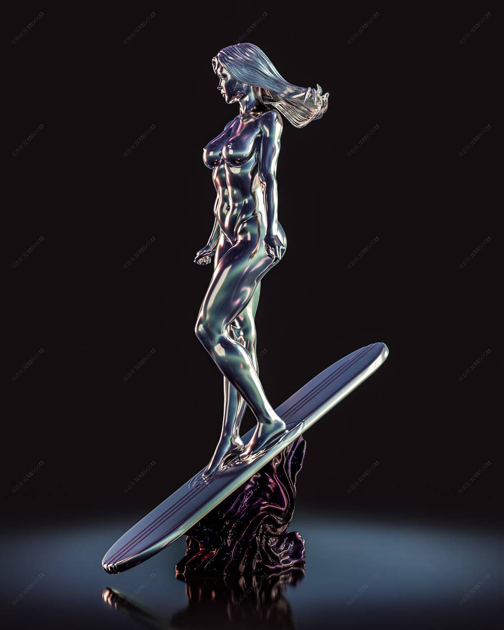 P站图纸印象馆 ABE3D 漫威 莎拉·巴尔 ABE3D 漫威 莎拉·巴尔