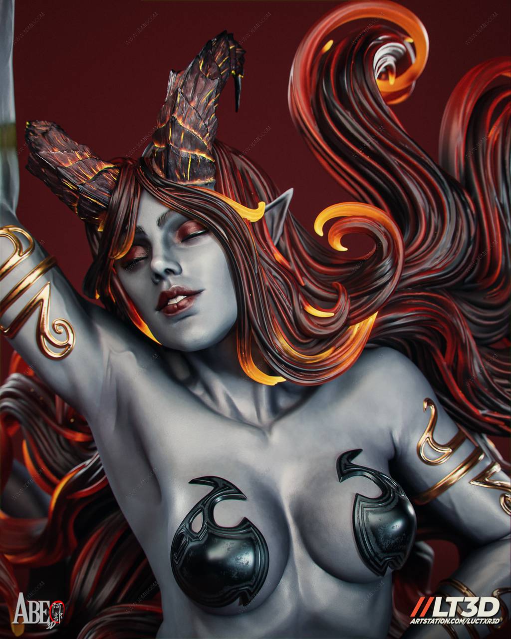 P站图纸印象馆 ABE3D 来自地狱的索尼娅 ABE3D 来自地狱的索尼娅