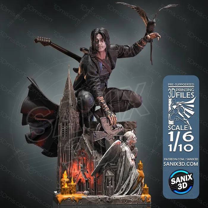 P站图纸印象馆 Sanix3d 乌鸦 Sanix3d 乌鸦