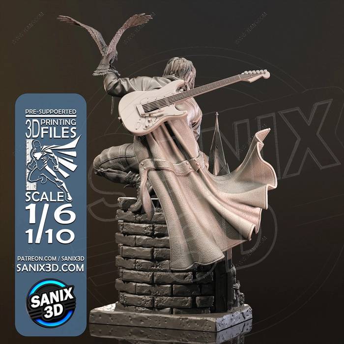 P站图纸印象馆 Sanix3d 乌鸦 Sanix3d 乌鸦