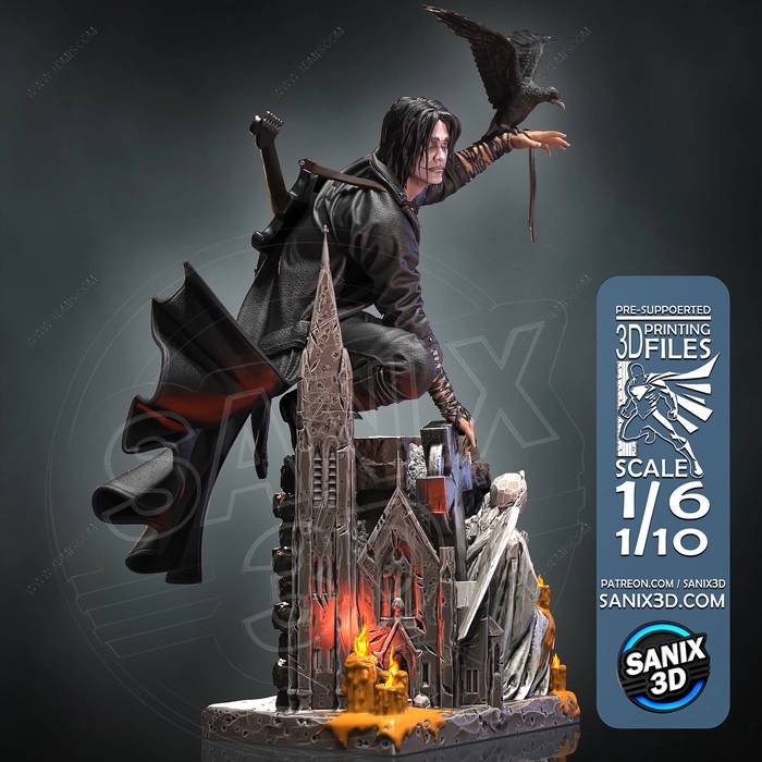 P站图纸印象馆 Sanix3d 乌鸦 Sanix3d 乌鸦