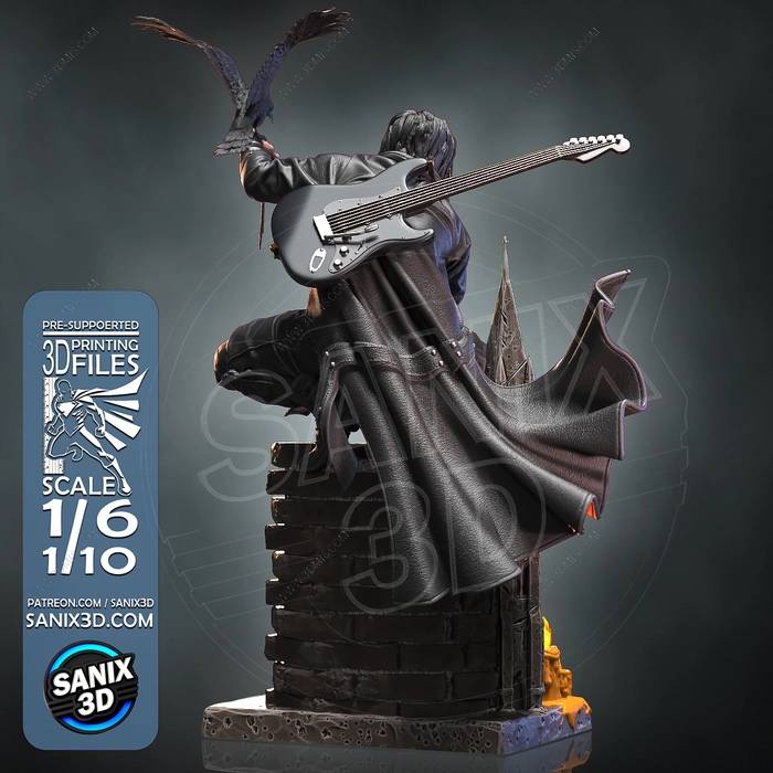 P站图纸印象馆 Sanix3d 乌鸦 Sanix3d 乌鸦