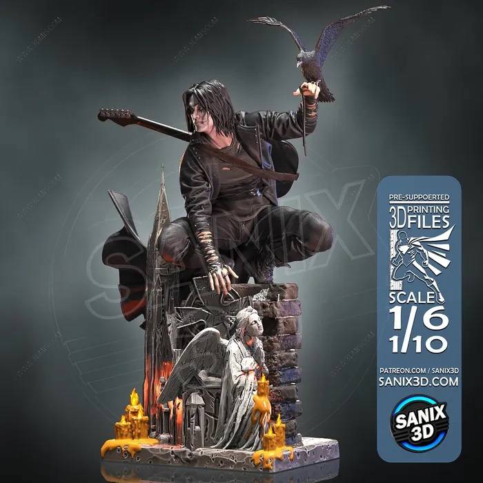 P站图纸印象馆 Sanix3d 乌鸦 Sanix3d 乌鸦